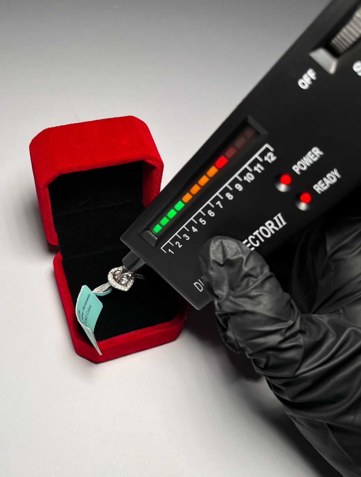 3.58CTW Heart Shaped Moissanite Engagement Ring – 925 Sterling Silver Sparkling Promise Ring