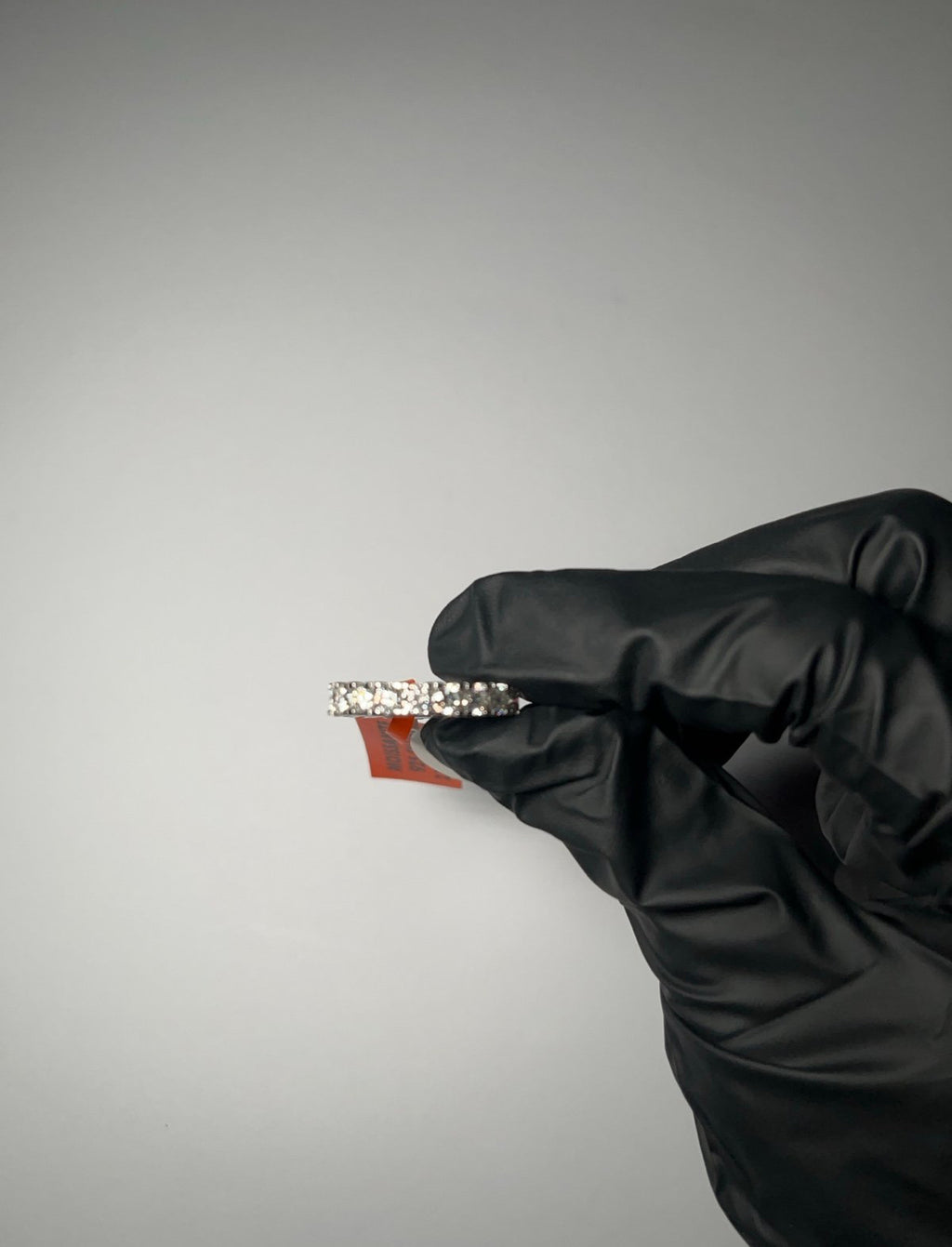 Men’s Women’s 925 Sterling Silver Moissanite Eternity Band Unisex Engagement Stacking Ring – 2CT & 3CT VVS D Color