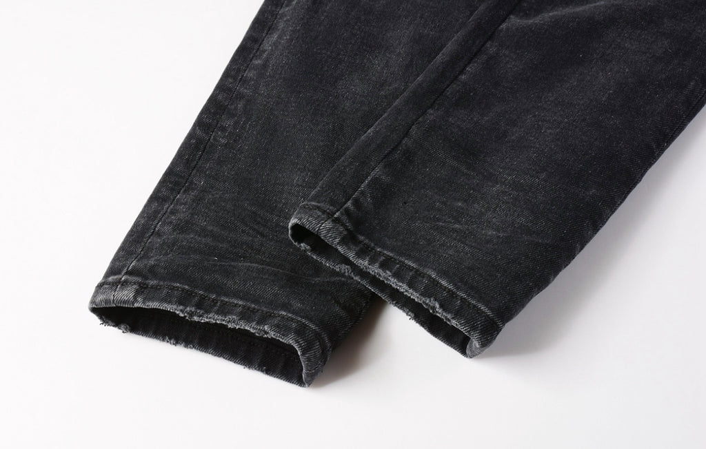 Men’s Mike AMIRI Varsity Logo Repair Jeans 'Vintage Black'