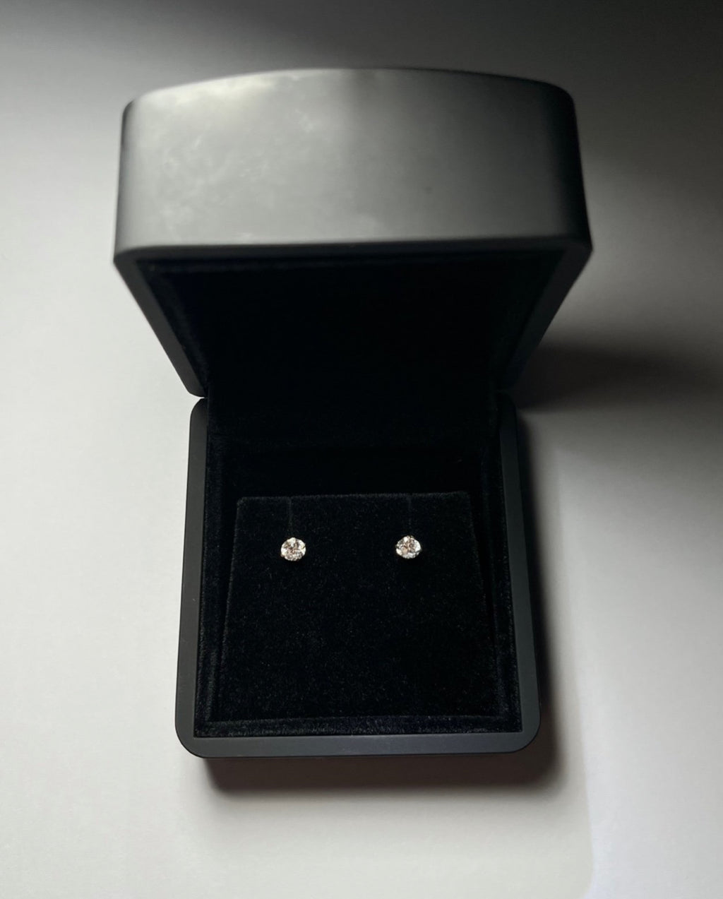 Men’s & Women’s 14K Gold Lab Grown Diamond Screw Back Earring Stud Set – Hypoallergenic Luxury Jewelry